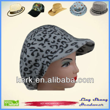 LSA24 Ningbo Lingshang angora and wool keep warm lady knitting winter beanie hat